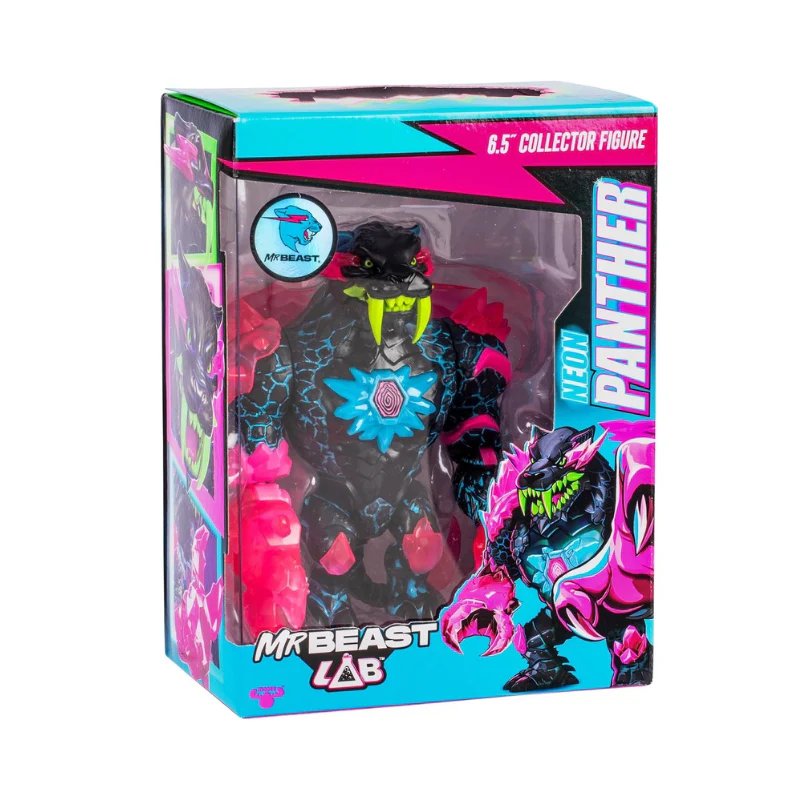 MRBEAST LAB W2 COLLECTOR FIGURE NEON PANTHER - Image 2