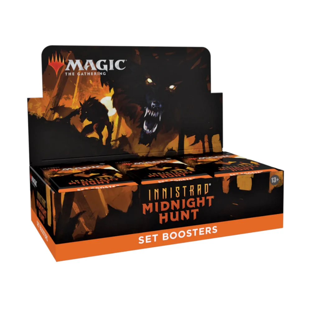 Magic The Gathering: Innistrad: Midnight Hunt Set Booster Display (30 Packs) - EN