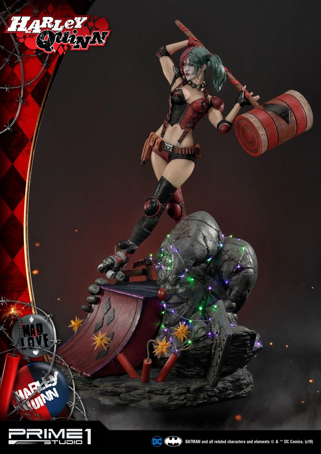 Museum Masterline Batman (Comics) Harley Quinn 1/3 scale By Prime 1 Statue - Image 3
