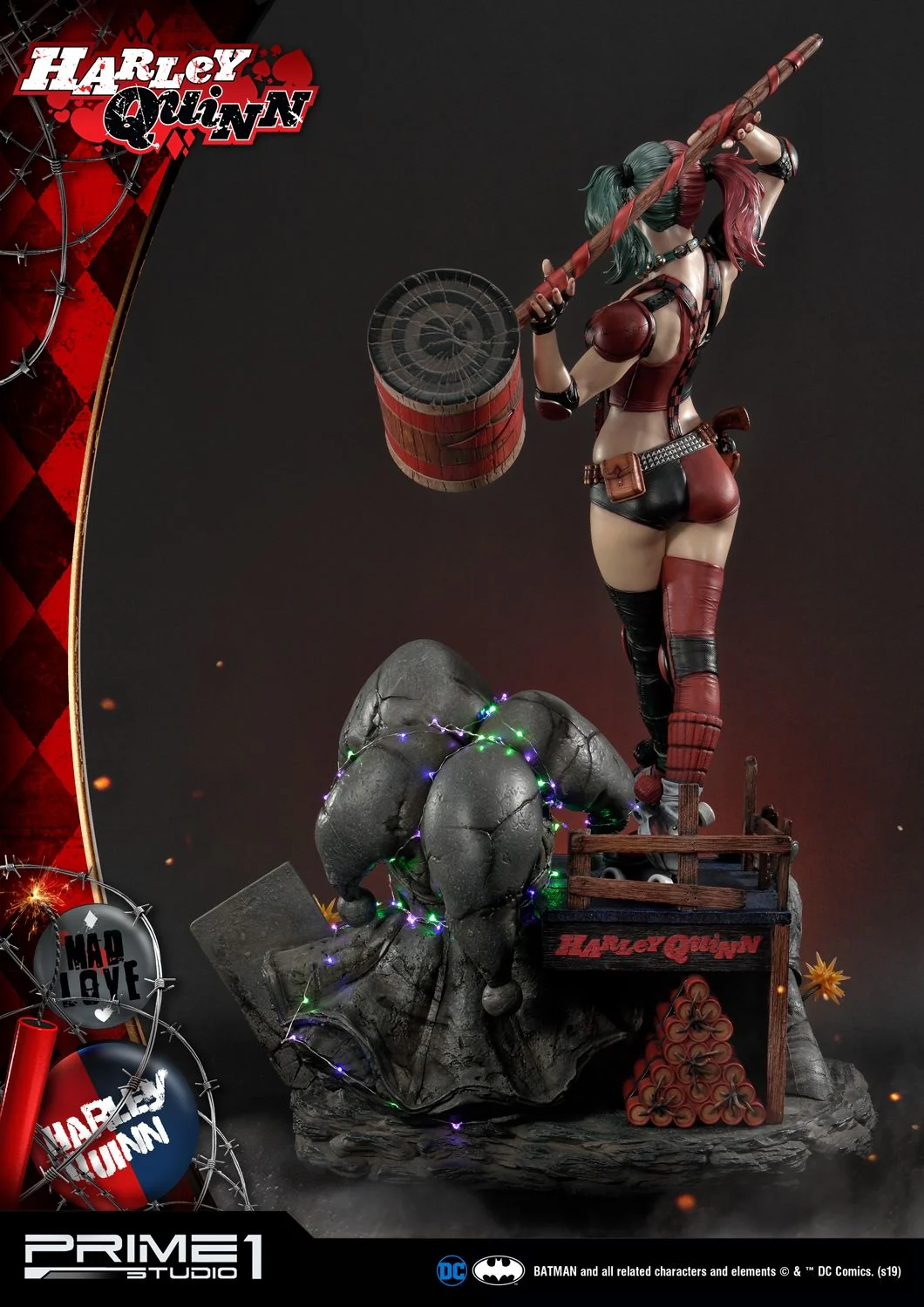 Museum Masterline Batman (Comics) Harley Quinn 1/3 scale By Prime 1 Statue - Image 4