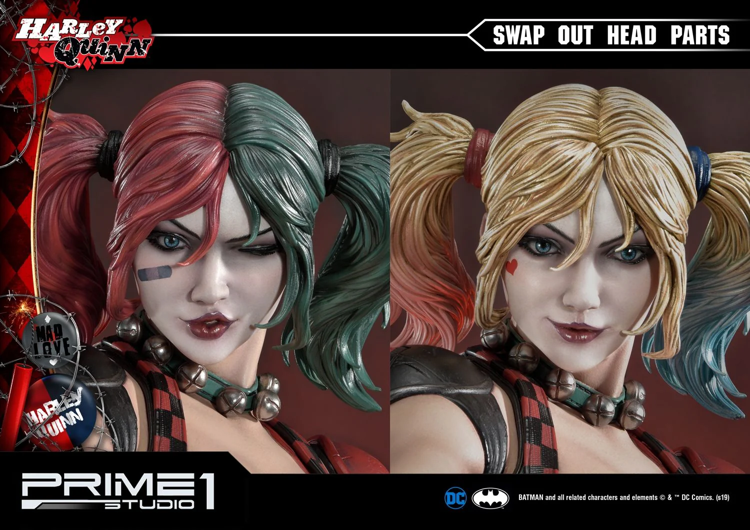 Museum Masterline Batman (Comics) Harley Quinn 1/3 scale By Prime 1 Statue - Image 5