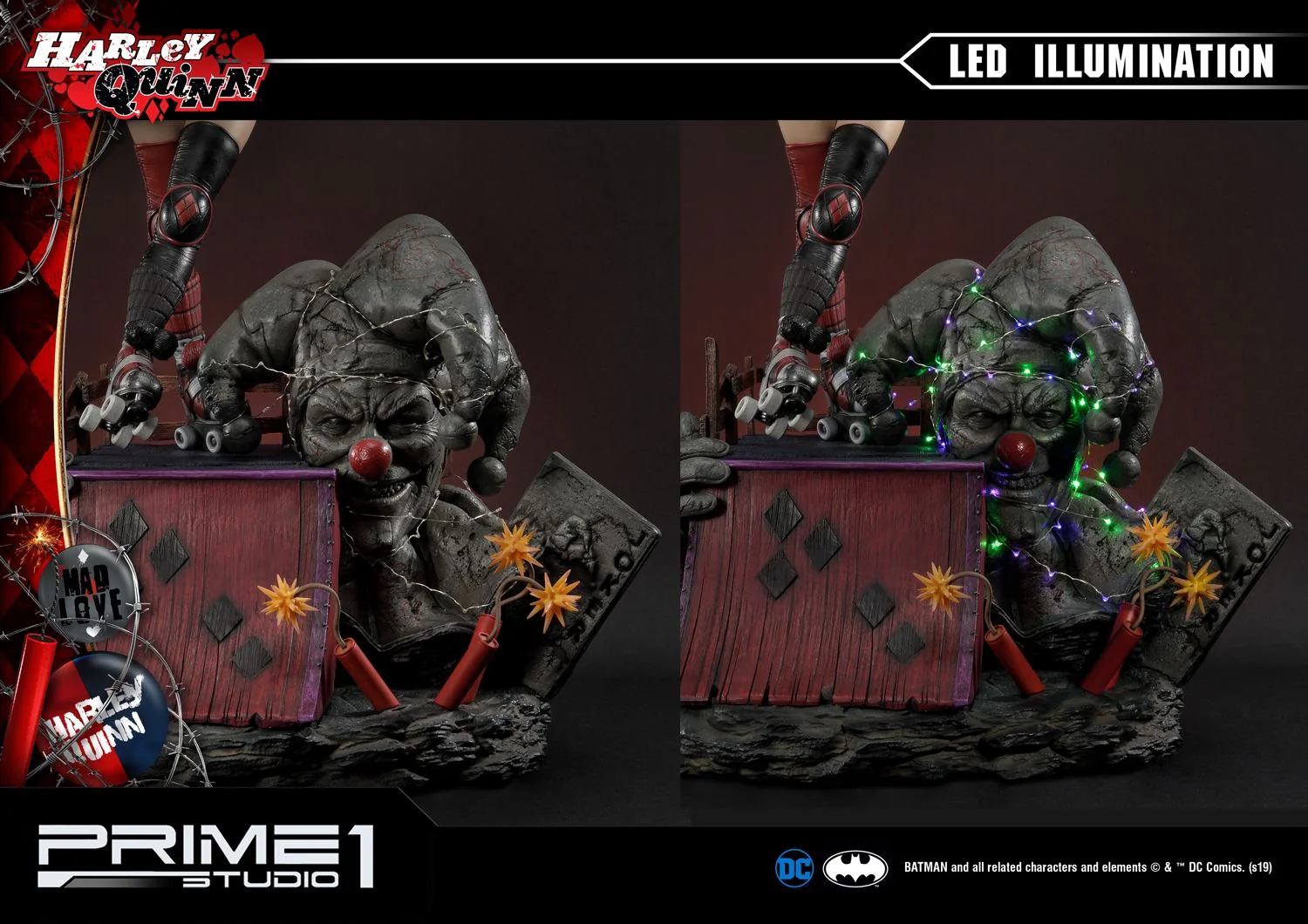 Museum Masterline Batman (Comics) Harley Quinn 1/3 scale By Prime 1 Statue - Image 6