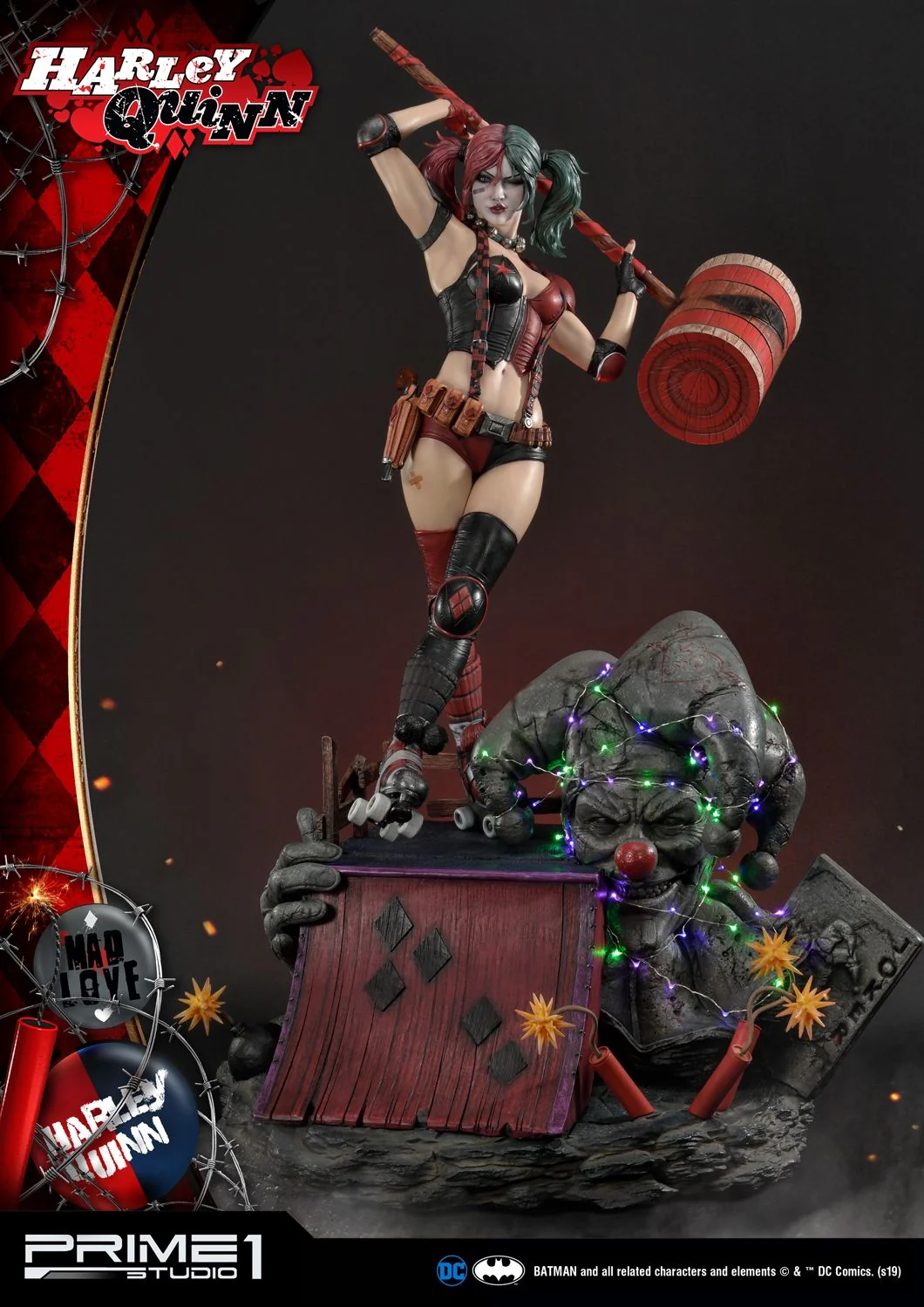 Museum Masterline Batman (Comics) Harley Quinn 1/3 scale By Prime 1 Statue - Image 7
