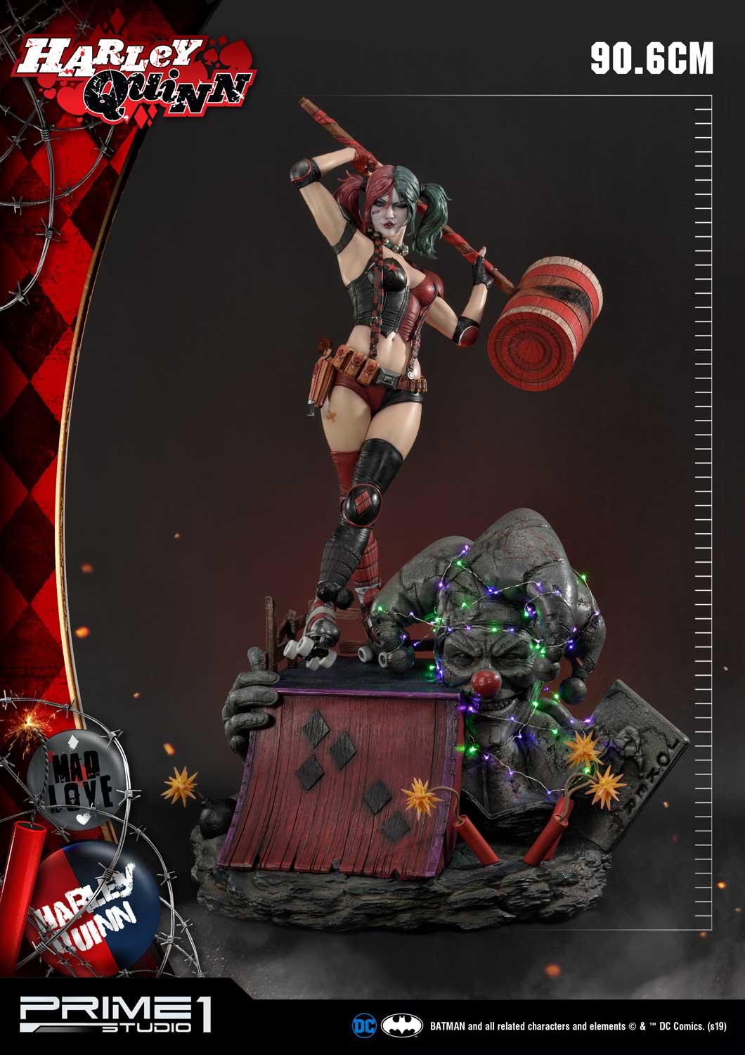 Museum Masterline Batman (Comics) Harley Quinn 1/3 scale By Prime 1 Statue - Image 8