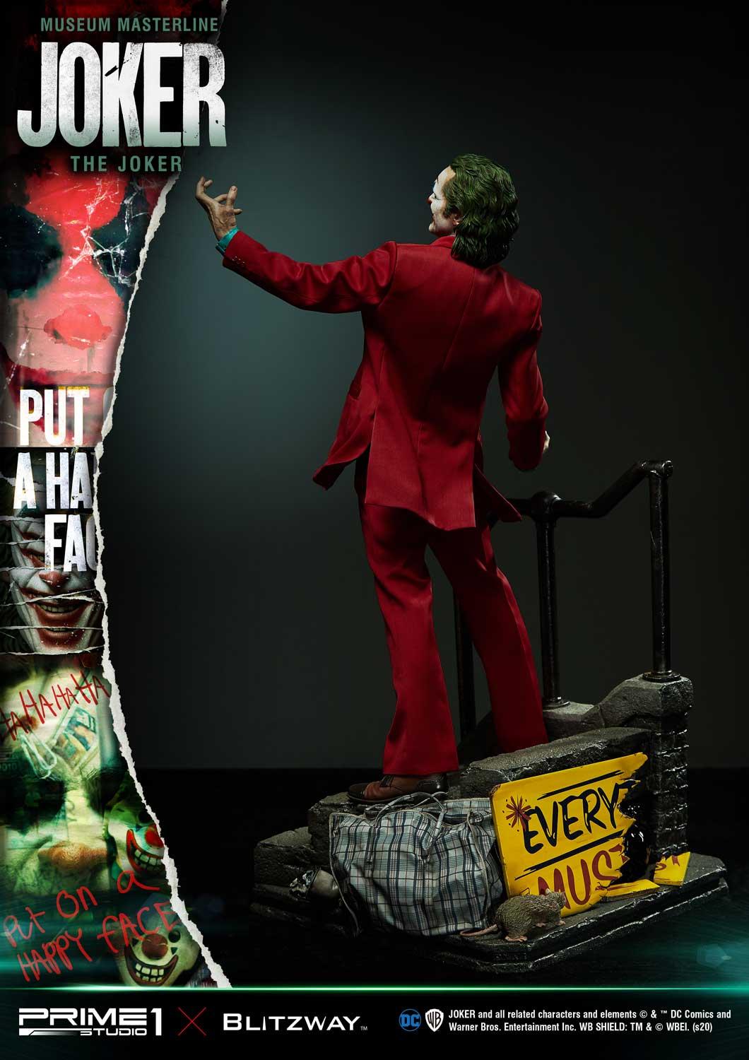 Museum Masterline Joker (Film) The Joker Bonus Version 1/3 scale By Prime 1 Statue - Image 5