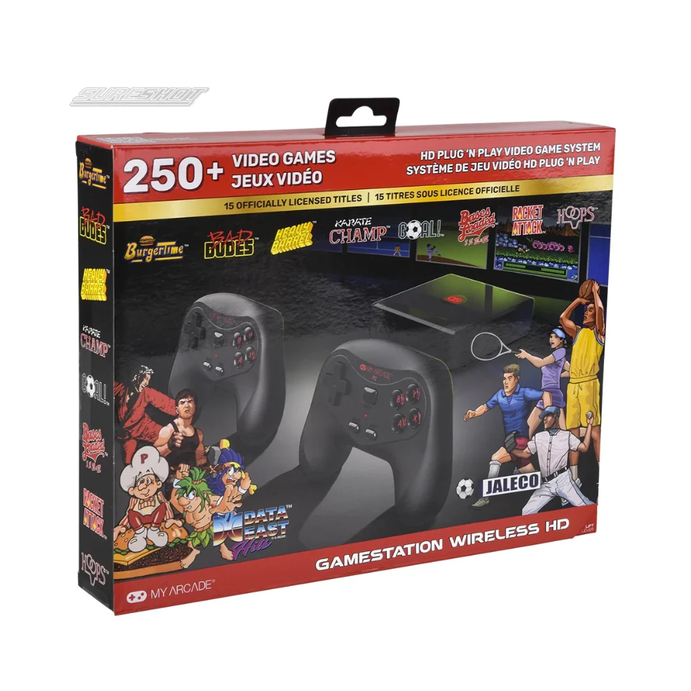 My Arcade GAMESTATION WIRELESS  (250+ GAMES IN 1)