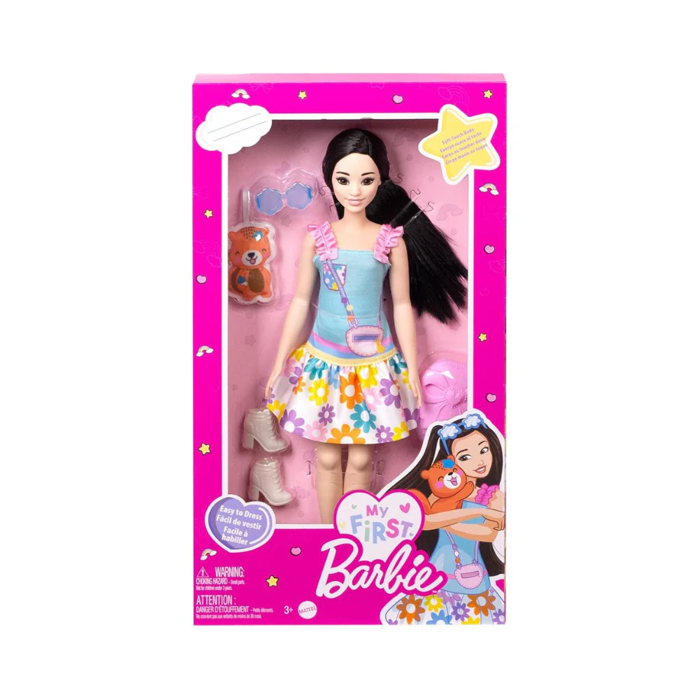 My First Barbie Core Doll - Asian with Fox By Mattel