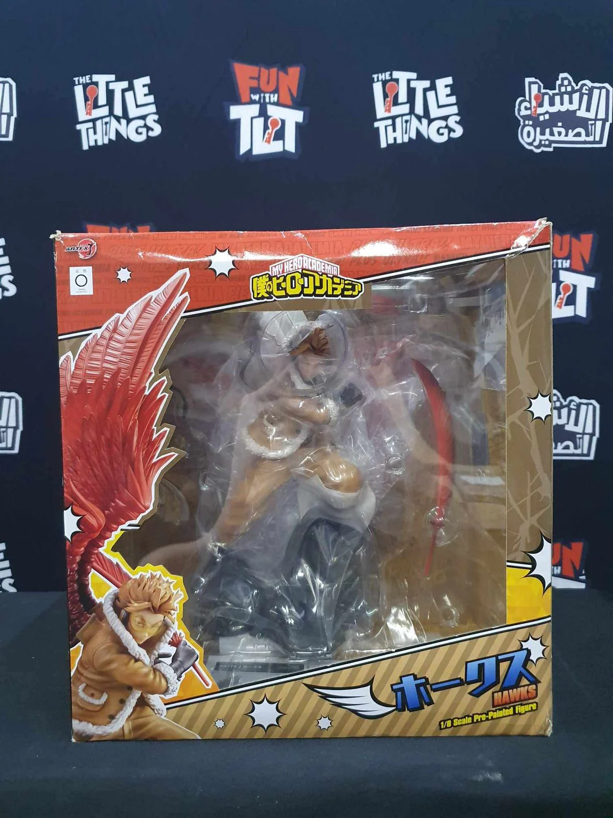 My Hero Academia ARTFX J Hawks [Damaged Box] - Image 2