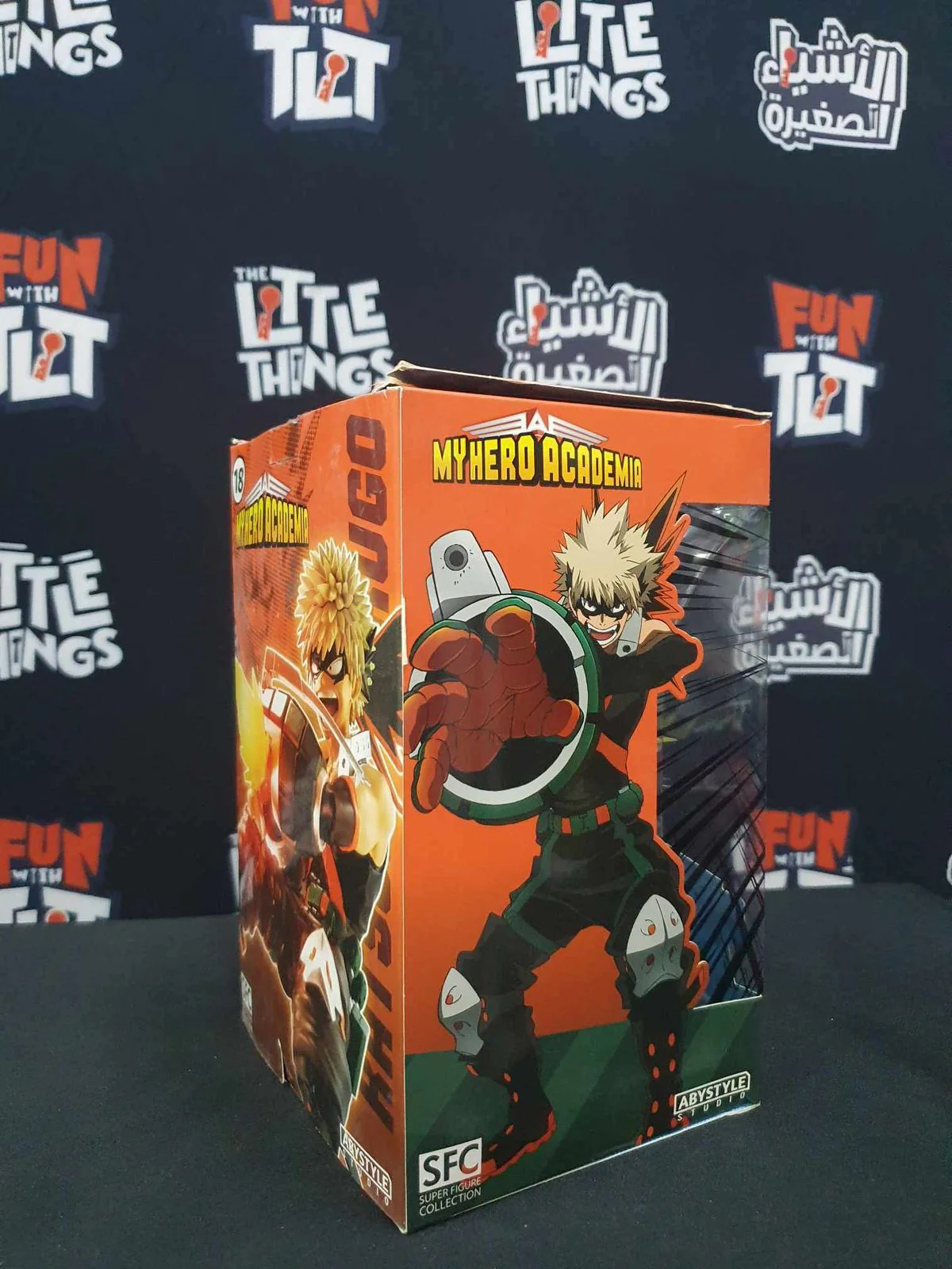 My Hero Academia "Bakugo AP Shot" Super Figure Collection by Abysse [Damaged Box] - Image 2