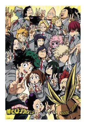 My Hero Academia School Compilation Maxi Poster