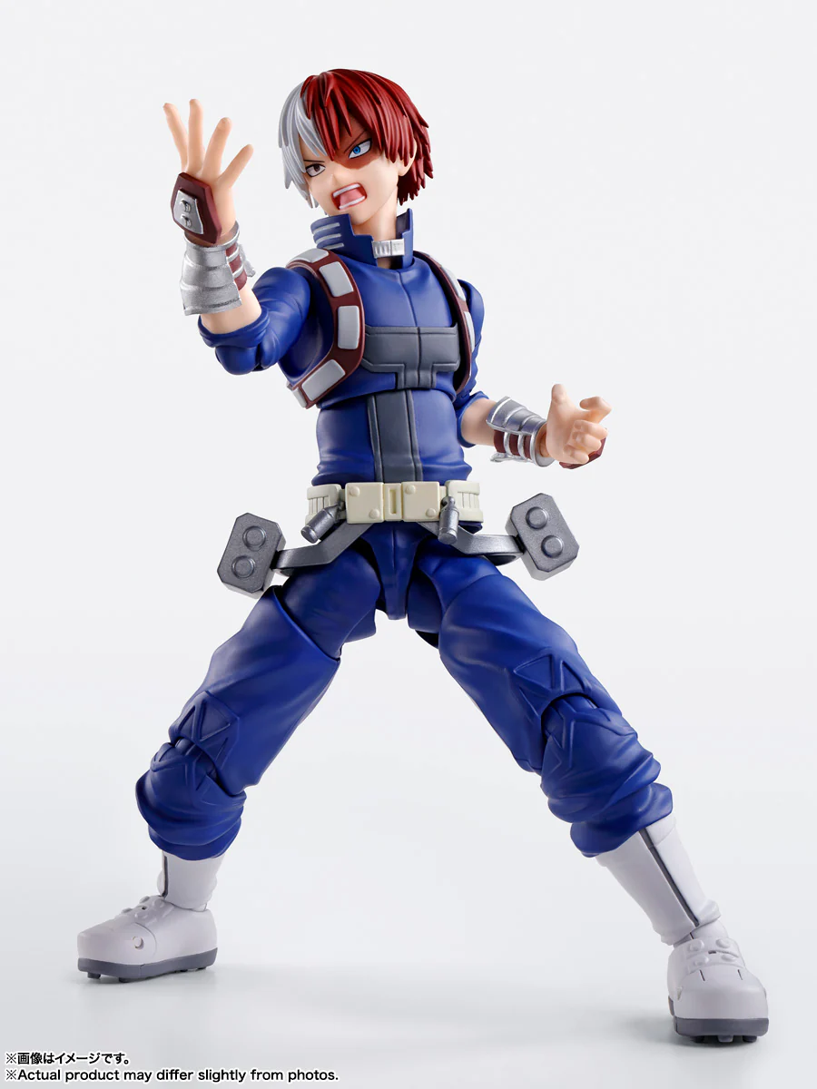 My Hero Academia Shoto Todoroki Action Figure Sh Figuarts By Bandai Tamashii - Image 3