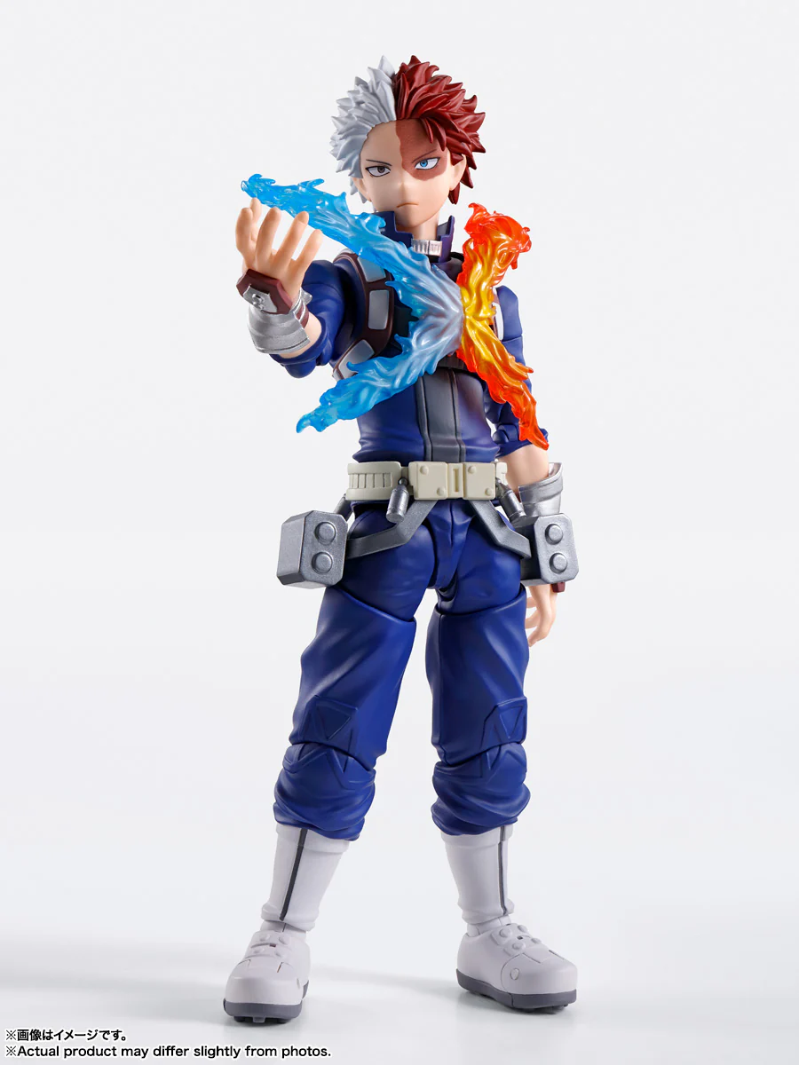 My Hero Academia Shoto Todoroki Action Figure Sh Figuarts By Bandai Tamashii - Image 4