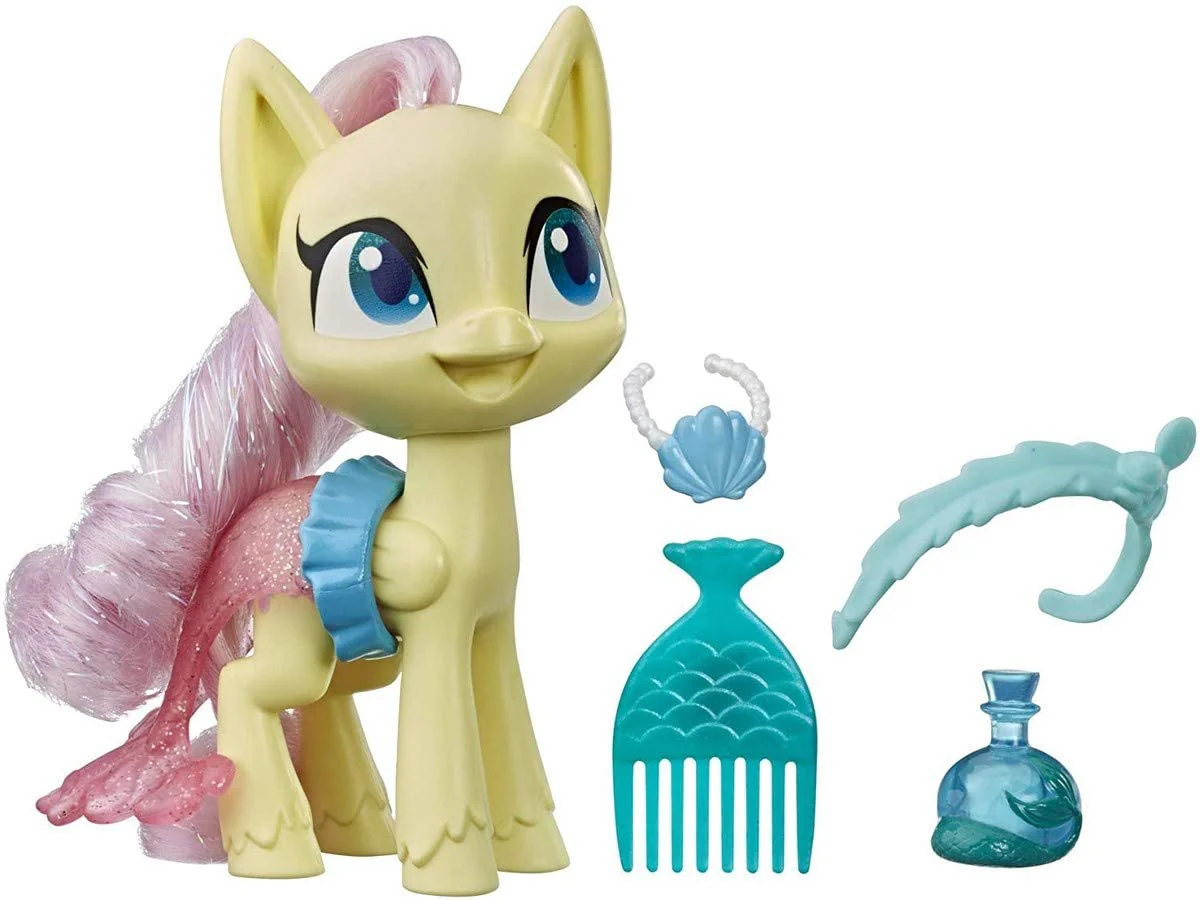 My Little Pony Fluttershy Potion Magic Figurine - 12.5cm Yellow Pony
