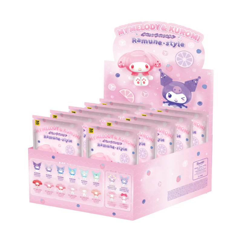 My Melody & Kuroml Ramune Style Mini Figures Surprise Bag By Top Toy (1pc Random) - Image 5