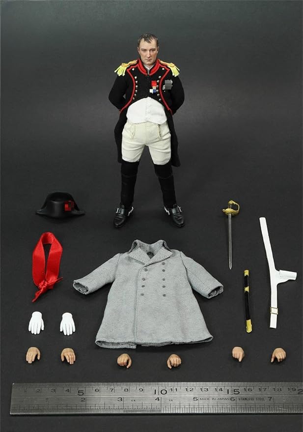 Palm Hero Series Emperor of The French Napoleon Bonaparte, 1:12 Scale Miniature Action Figure - Image 4