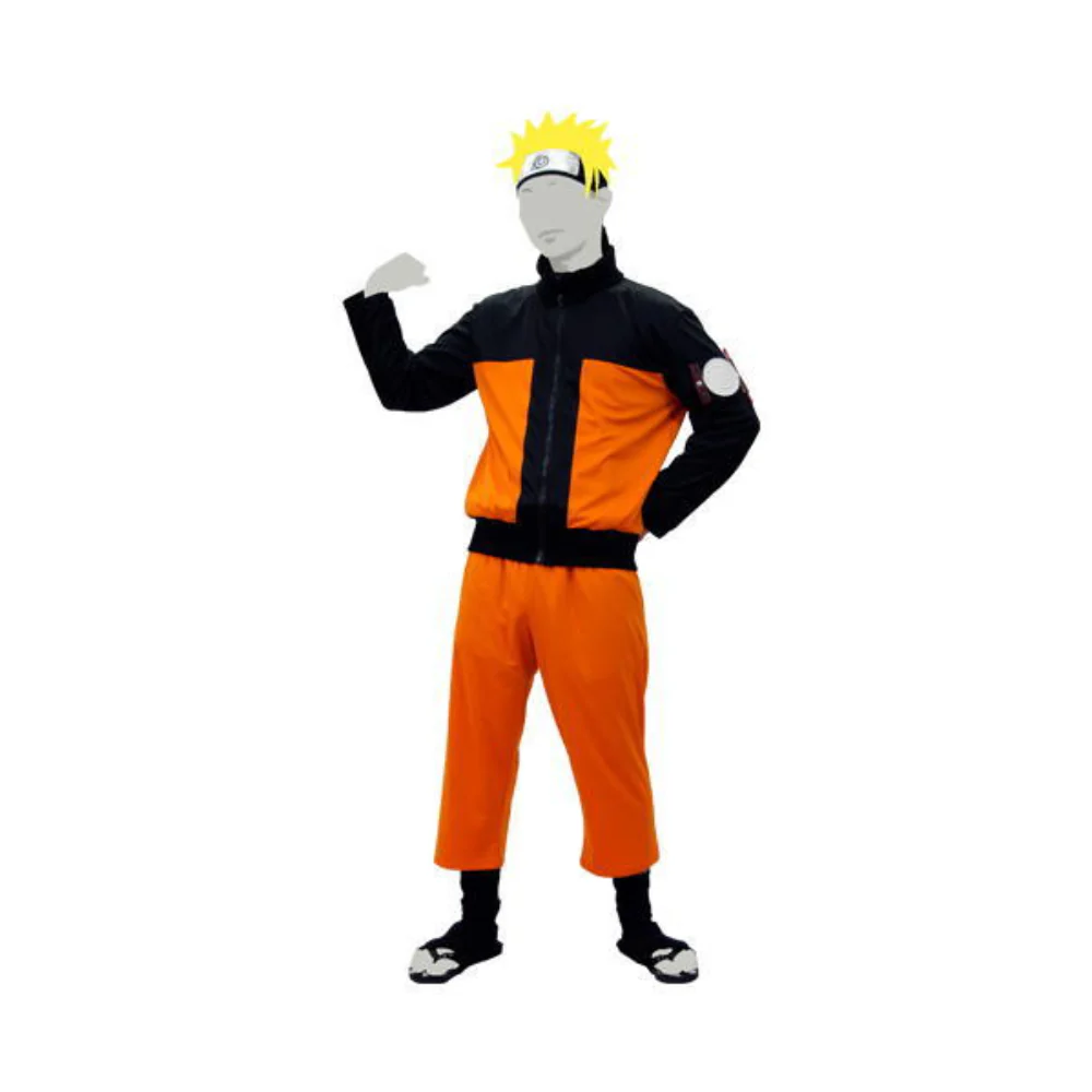 Naruto Costume Mens - Medium