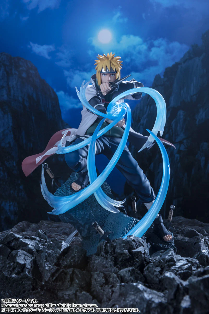 NARUTO [EXTRA BATTLE] Minato Namikaze - Rasengan Figuarts ZERO Figure By Bandai Tamashii - Image 5