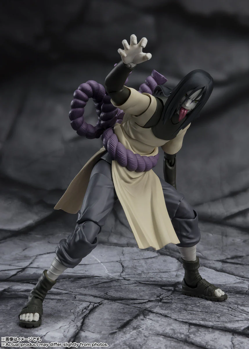 NARUTO - OROCHIMARU (SEEKER OF IMMORTALITY) ACTION FIGURE BY BANDAI TAMASHII - Image 3