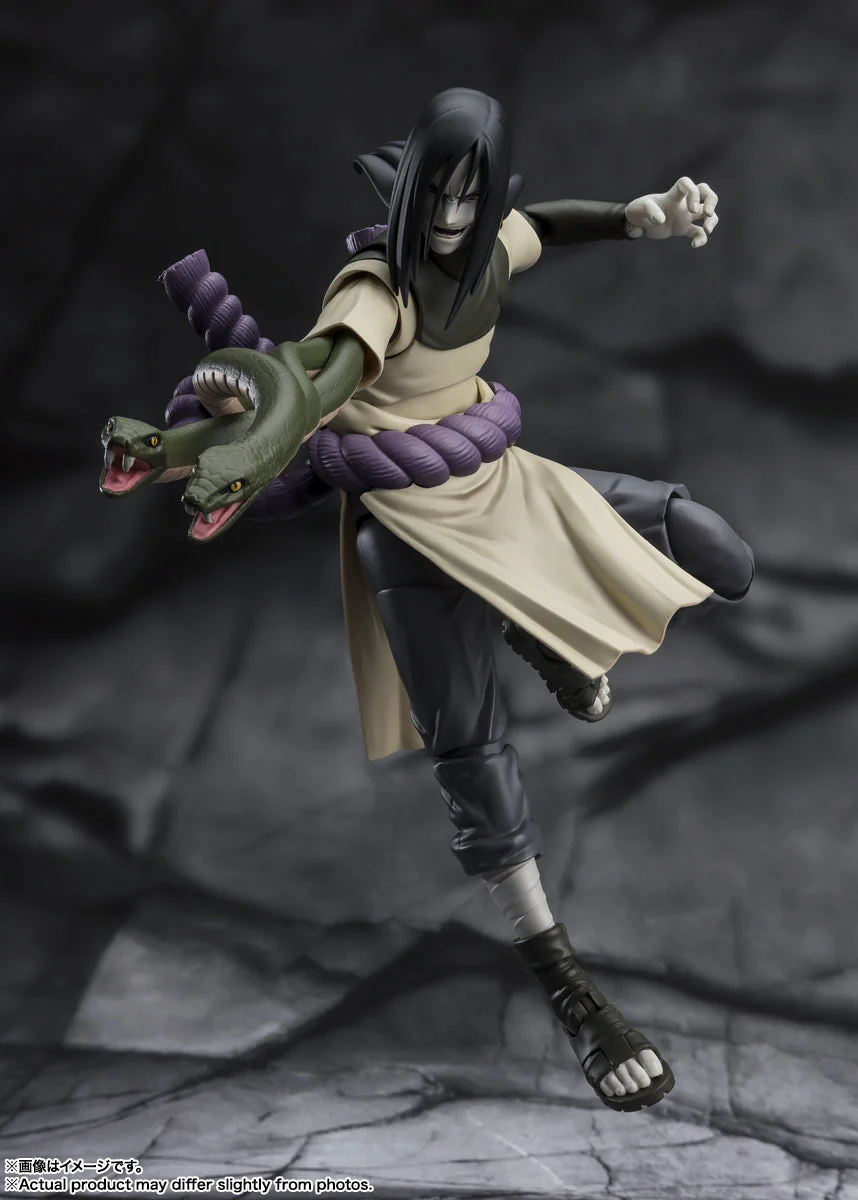 NARUTO - OROCHIMARU (SEEKER OF IMMORTALITY) ACTION FIGURE BY BANDAI TAMASHII - Image 4