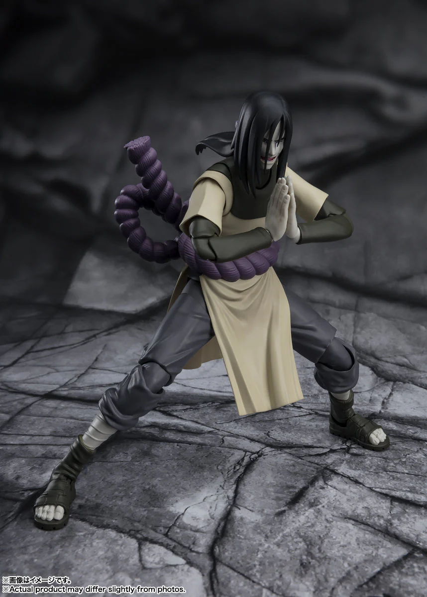 NARUTO - OROCHIMARU (SEEKER OF IMMORTALITY) ACTION FIGURE BY BANDAI TAMASHII - Image 5