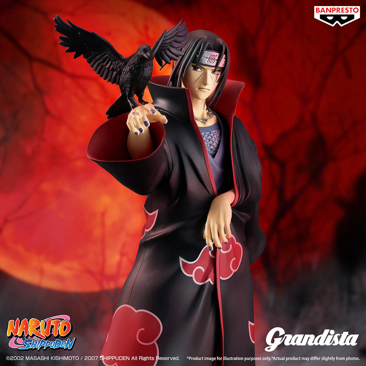Naruto Shippuden Itachi Uchiha Special Edition Grandista Figure By Banpresto - Image 3