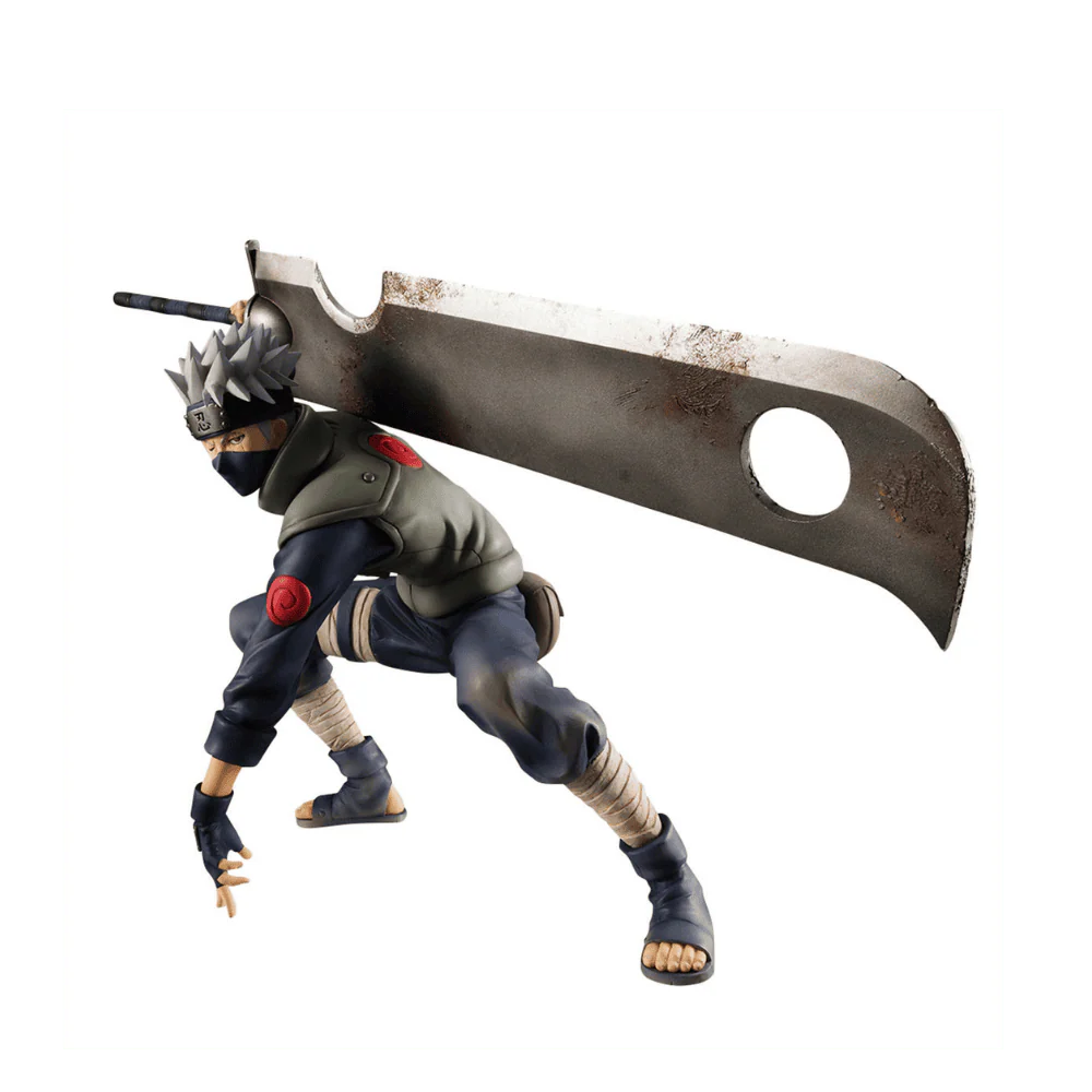 Naruto Shippuden Kakashi Hatake Great Ninja G.E.M. Figure by MegaHouse