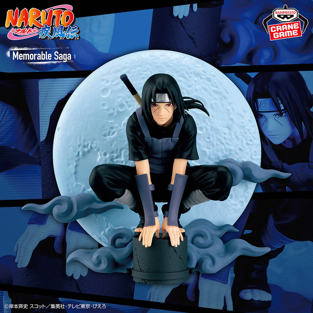 Naruto Shippuden Itachi Uchiha Memorable Saga Special Figure By Banpresto - Image 3