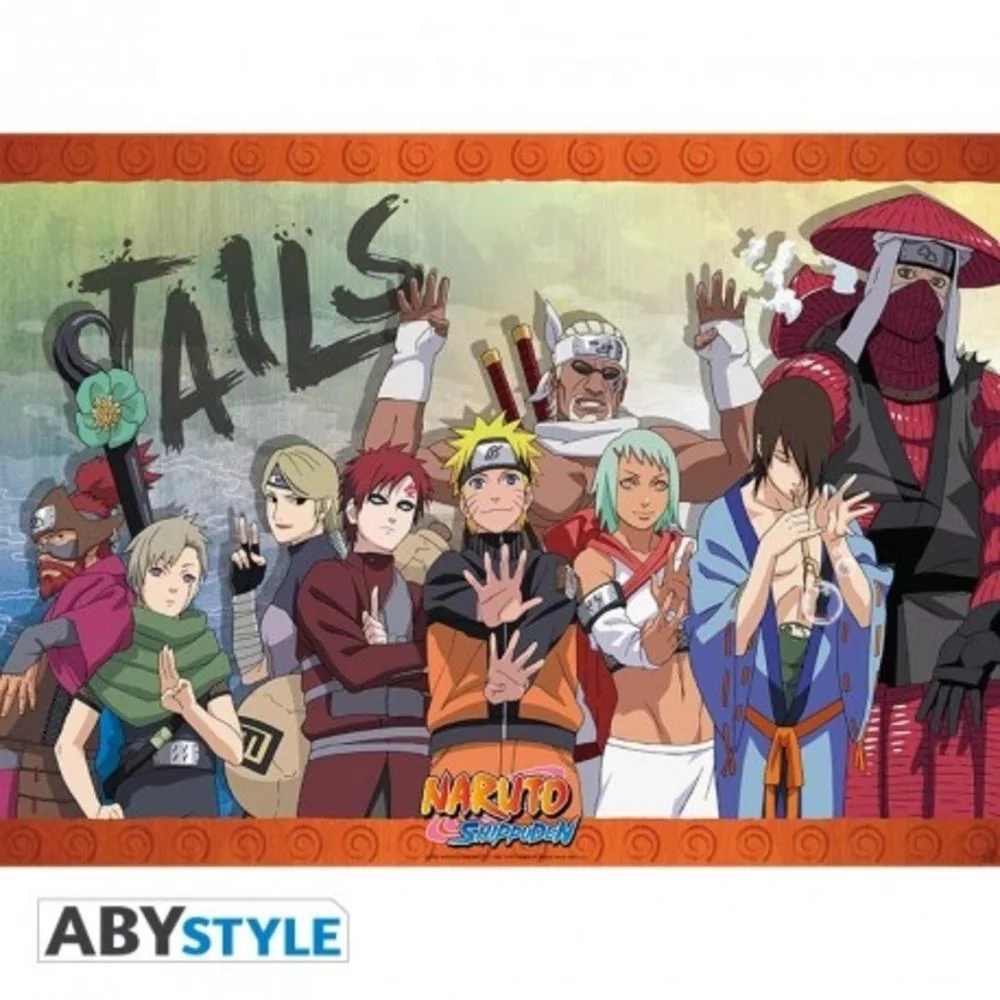 Naruto Shippuden Tails 52X38 cm Poster by Abysse