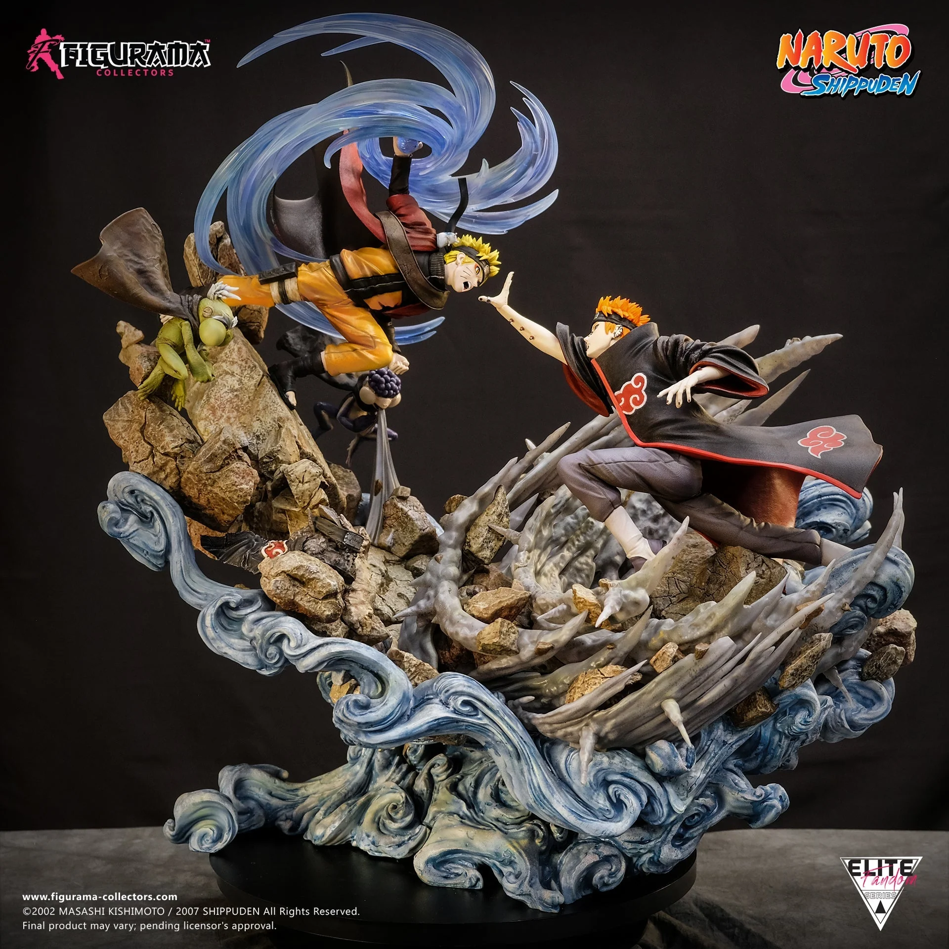 Naruto vs. Pain Elite Fandom Statue By Figurama - Image 2