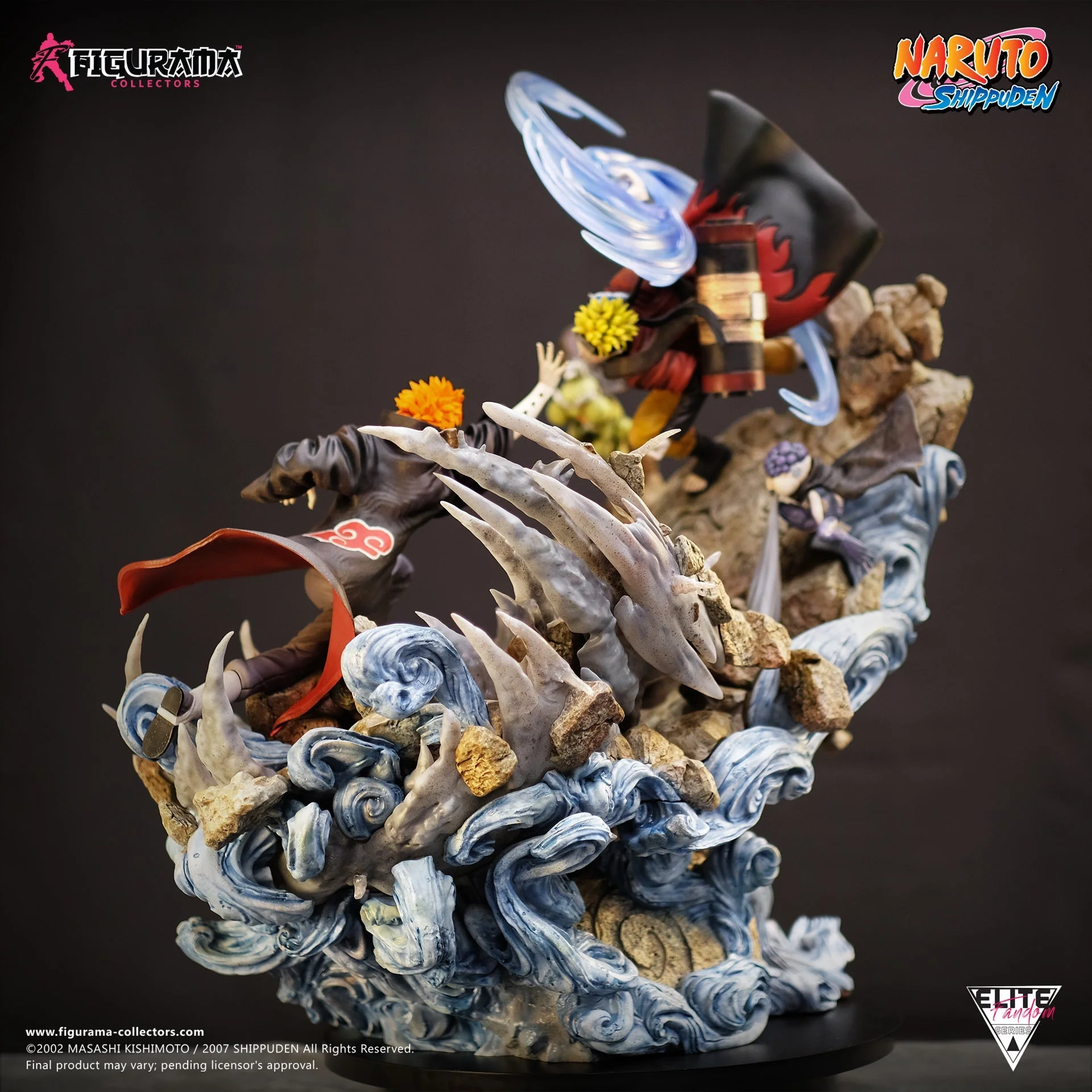 Naruto vs. Pain Elite Fandom Statue By Figurama - Image 3
