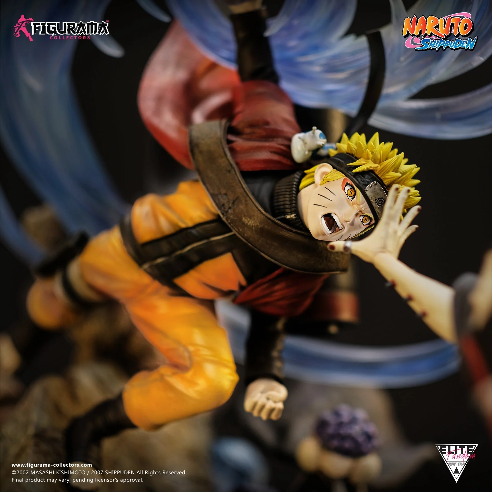 Naruto vs. Pain Elite Fandom Statue By Figurama - Image 6