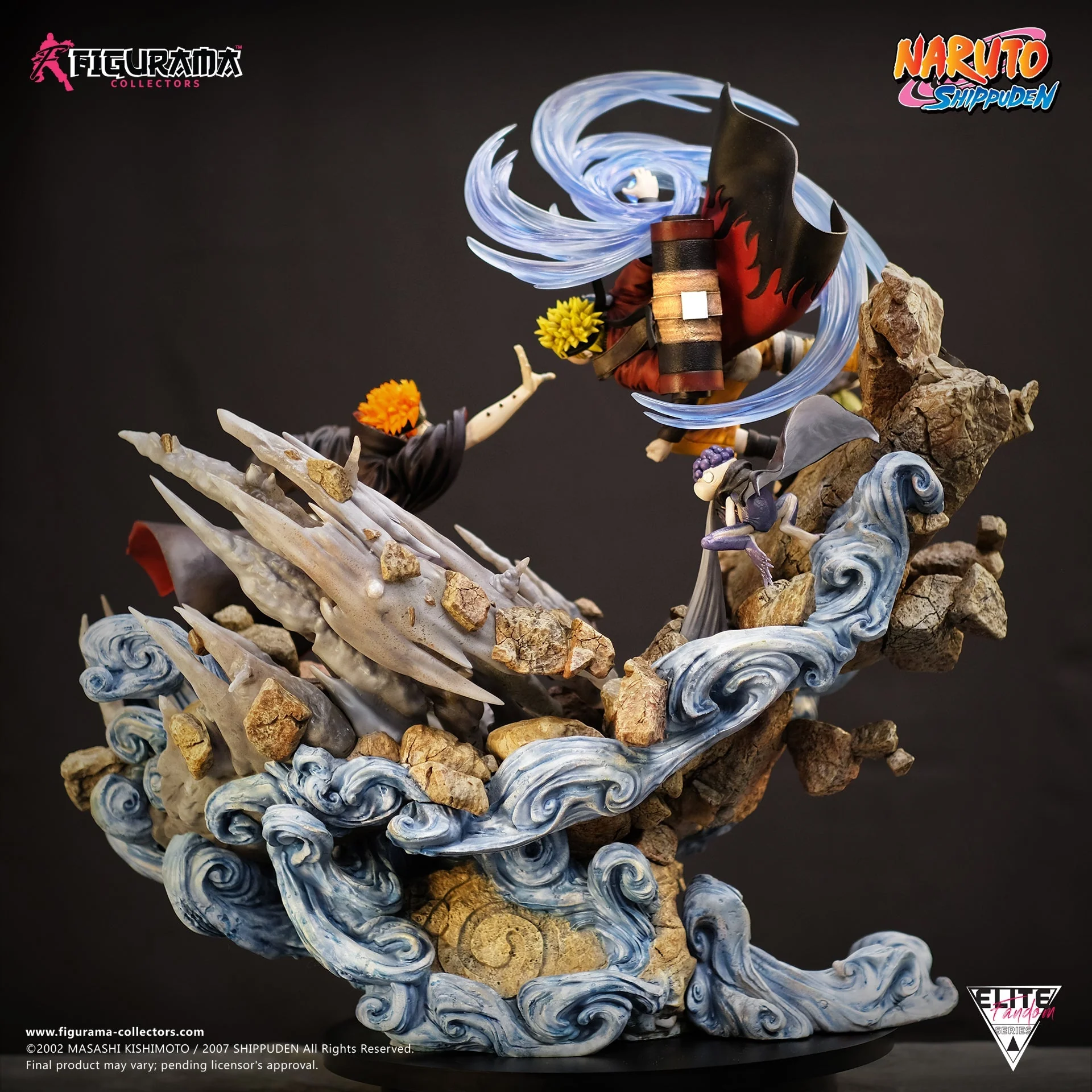 Naruto vs. Pain Elite Fandom Statue By Figurama - Image 7