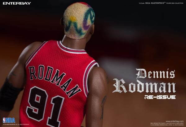 NBA Basketball - Dennis Rodman 1/6th Scale Action Figure By Enterbay - Image 4