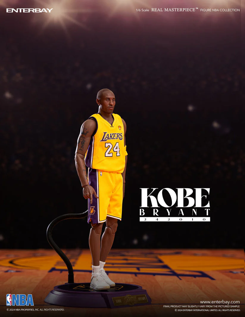 NBA Basketball - Kobe Bryant 1/6th Scale Action Figure By Enterbay - Image 6