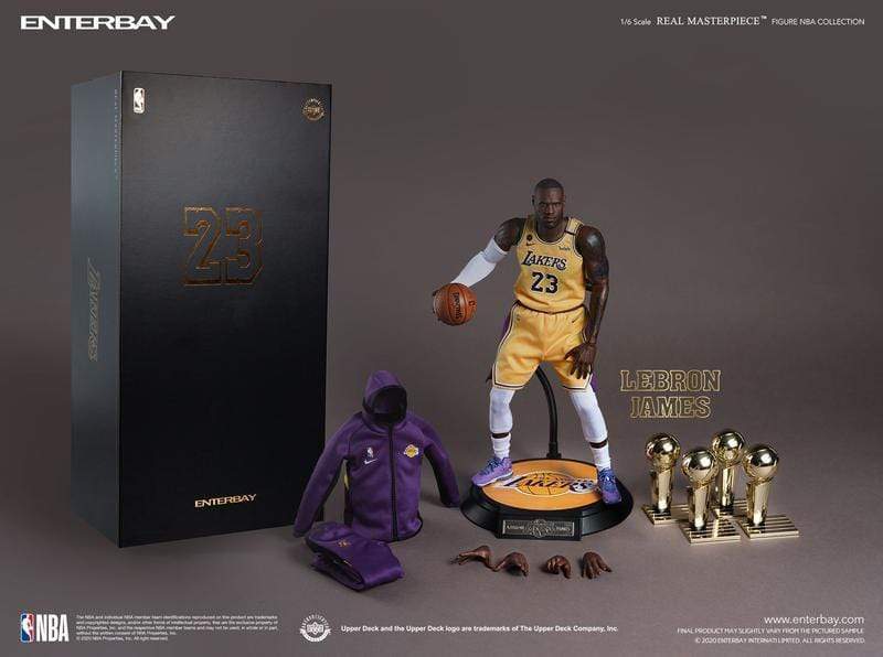 Enterbay : NBA - 1/6 LeBron James (Lakers Home) - Image 2