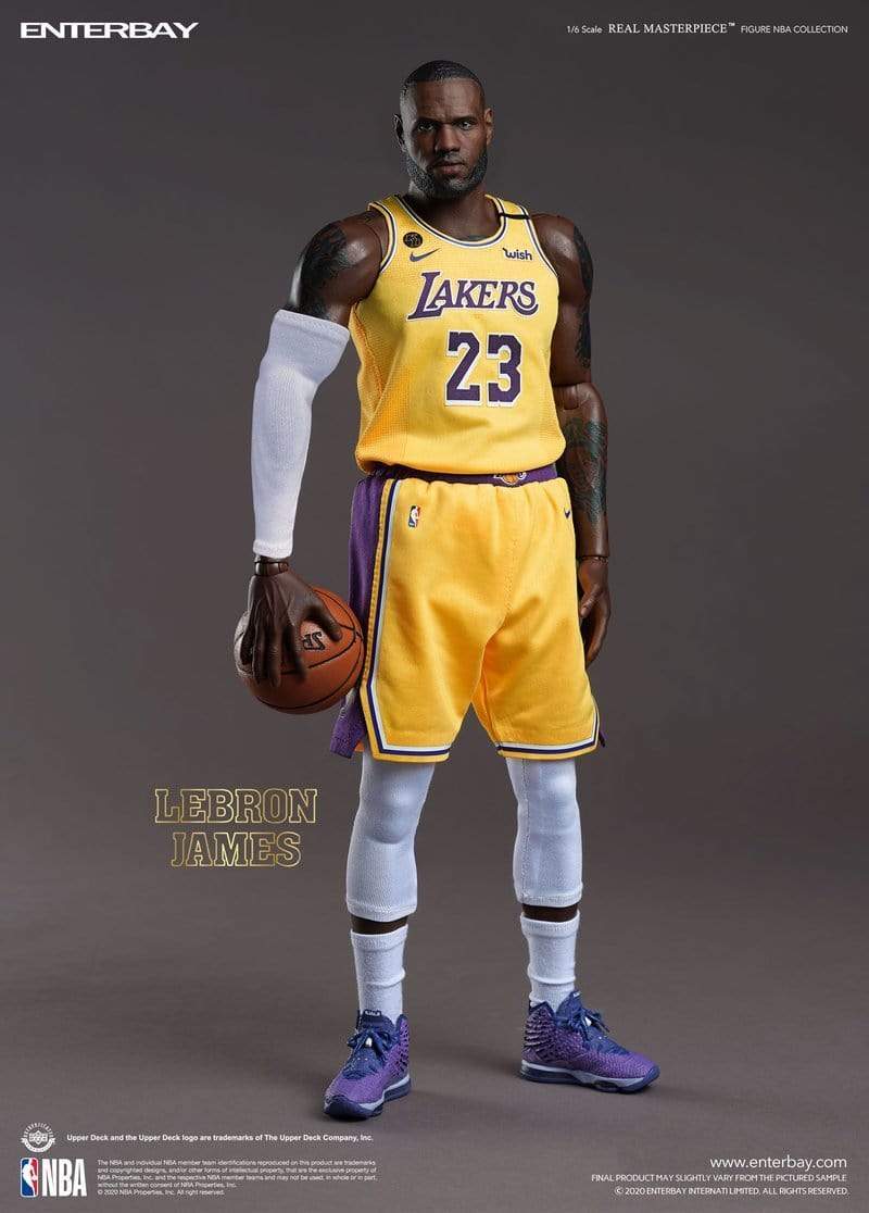 Enterbay : NBA - 1/6 LeBron James (Lakers Home) - Image 3