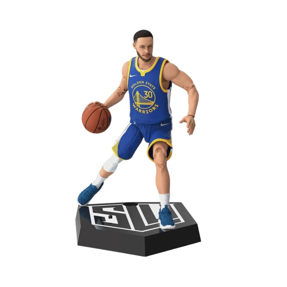 NBA Starting Lineup Stephen Curry 6 in Action Figure By Hasbro