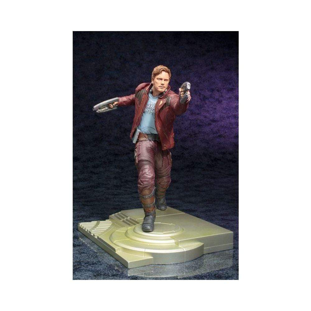 Kotobukiya : Marvel GOTG Star-Lord With Groot Artfx Statue - Image 4