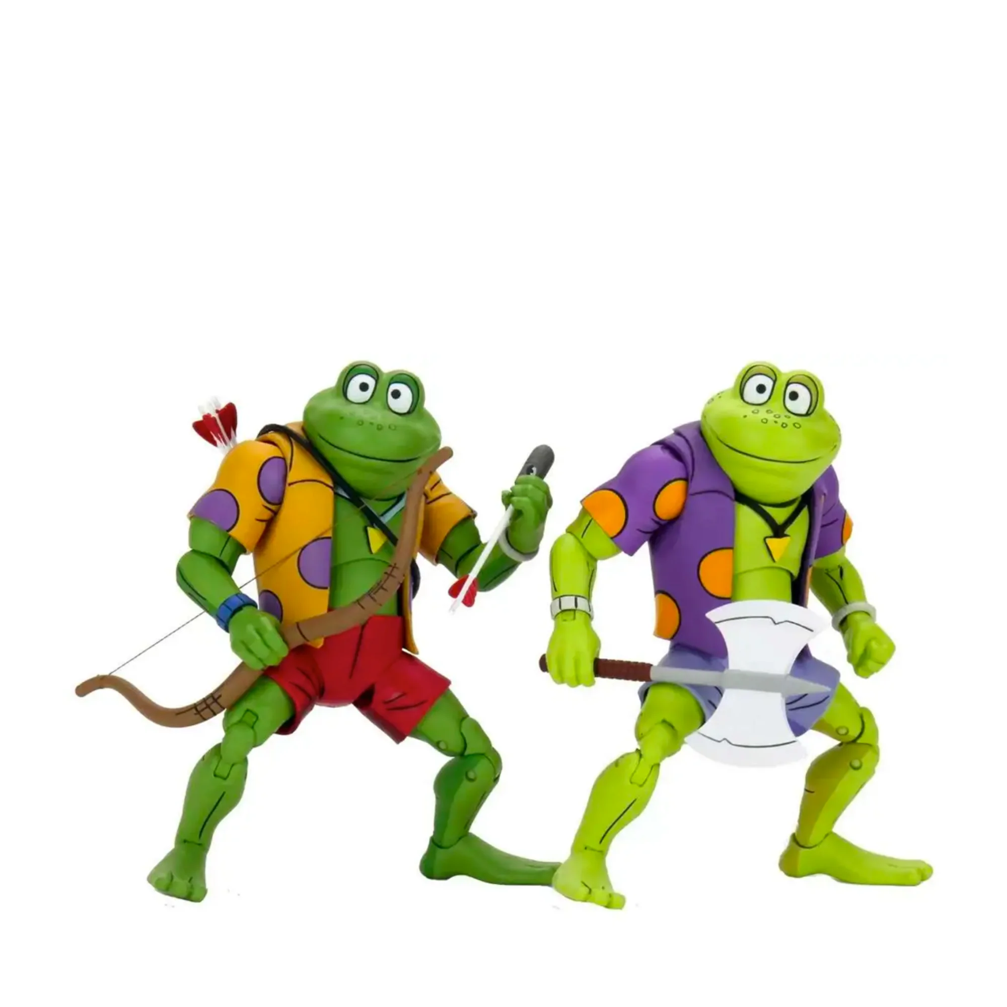 Teenage Mutant Ninja Turtles (Cartoon) - Rasputin And Genghis 2-Pack Action Figures By Neca