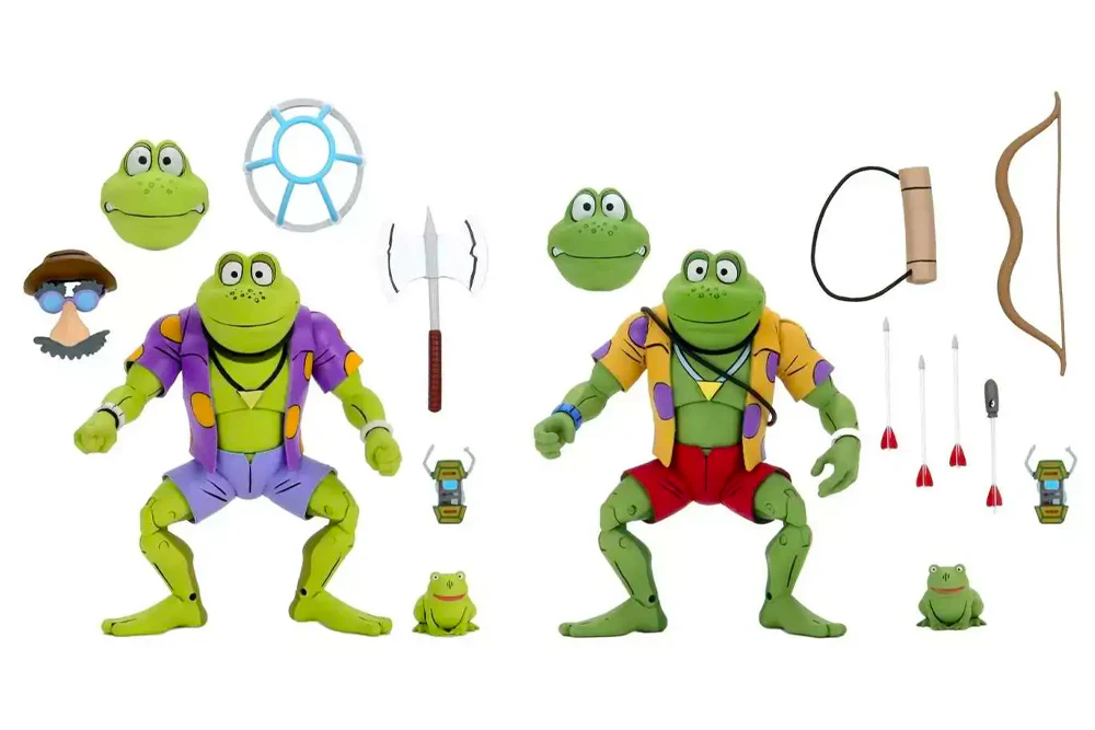Teenage Mutant Ninja Turtles (Cartoon) - Rasputin And Genghis 2-Pack Action Figures By Neca - Image 3