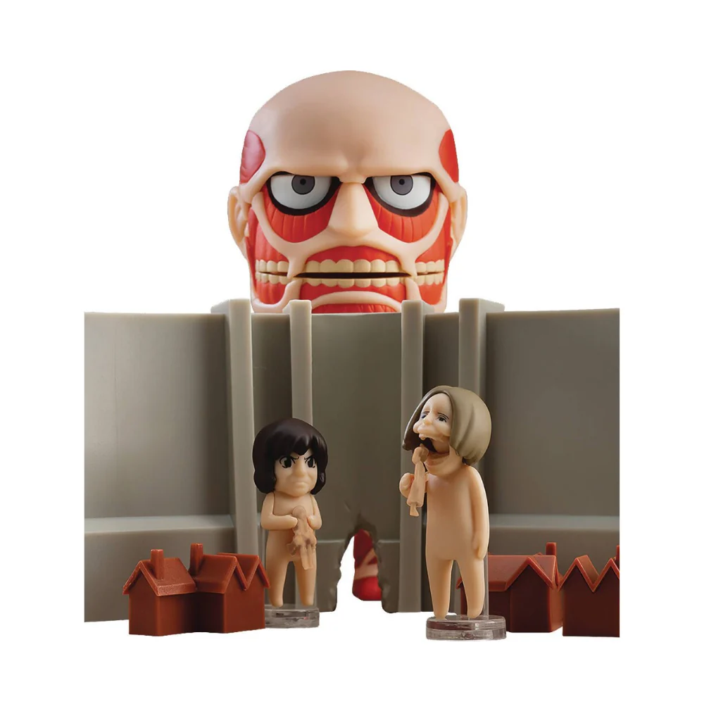 Attack on Titan Colossal Titan Renewal Nendoroid Action Figure Set by Good Smile Company