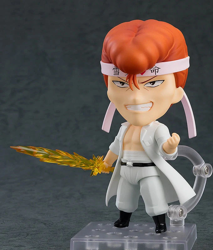Ghost Fighter Yu Yu Hakusho Kazuma Kuwabara Nendoroid Action Figure - Image 2