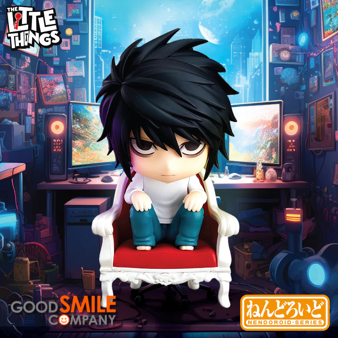 Death Note L Version 2.0 Nendoroid Action Figure by Good Smile Company - Image 5