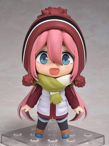 Nendoroid Laid-Back Camp Nadeshiko Kagamihara (2nd Rerun) by Good Smile Company - Image 2