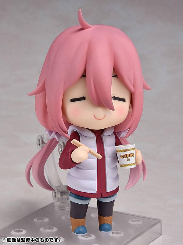 Nendoroid Laid-Back Camp Nadeshiko Kagamihara (2nd Rerun) by Good Smile Company - Image 4