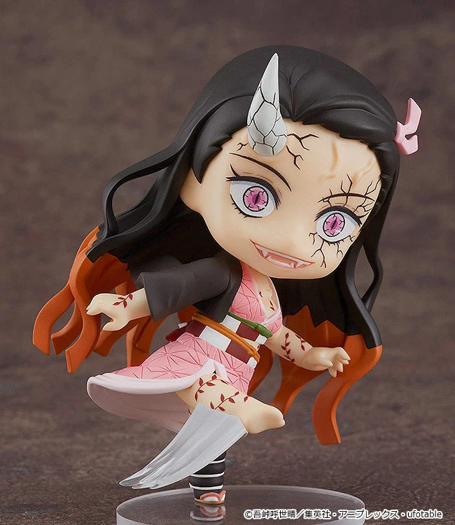 Demon Slayer: Kimetsu no Yaiba Nezuko Kamado : Demon Form Advancing Ver. Nendoroid Action Figure by Good Smile Company - Image 3