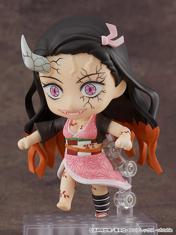 Demon Slayer: Kimetsu no Yaiba Nezuko Kamado : Demon Form Advancing Ver. Nendoroid Action Figure by Good Smile Company - Image 4