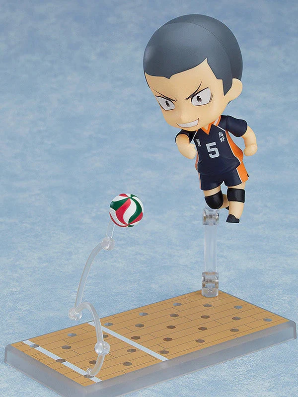 Haikyu ! Ryunosuke Tanaka Nendoroid Action Figure by Good Smile Company - Image 4