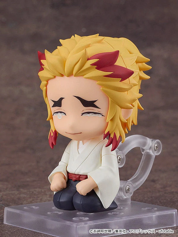Demon Slayer Kimetsu No Yaiba Senjuro Rengoku Nendoroid Action Figure - Image 3