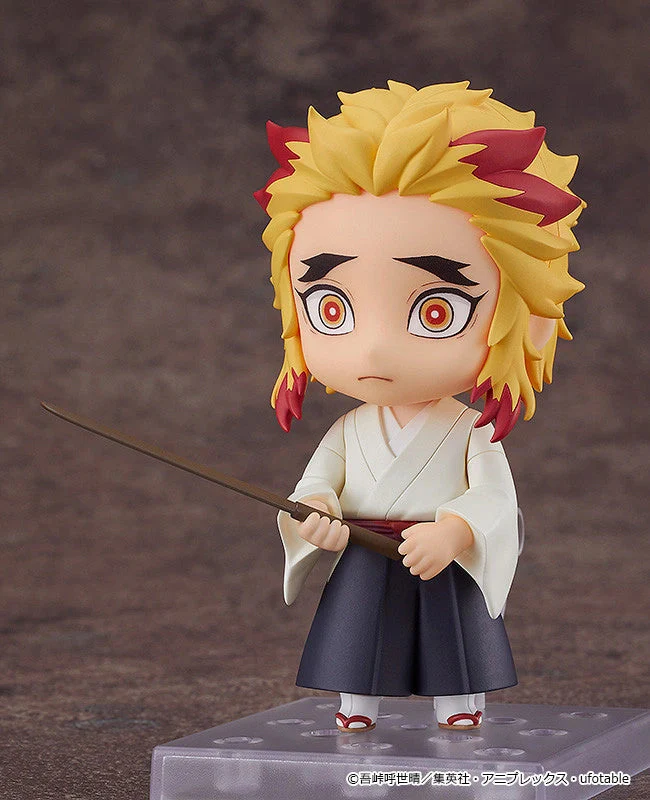 Demon Slayer Kimetsu No Yaiba Senjuro Rengoku Nendoroid Action Figure - Image 4